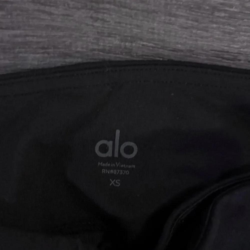 Alo Yoga Black High-Waist Full Length Leggings Women’s XS